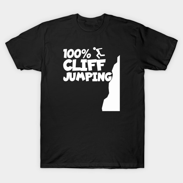 Cliff jumping T-Shirt by maxcode